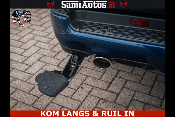 Dodge Ram SPORT | 5.7 V8 4x4 HEMI | PANORAMA DAK | GROOTSCHERM 12 INCH | LPG | Patriot Blue CREW CAB | DUBBELE CABINE | 5 PERSOONS | DC | VOORRAAD NR 2555 - 3325