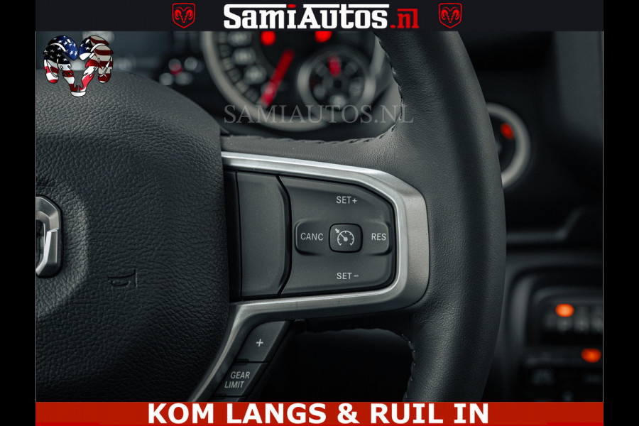 Dodge Ram SPORT | 5.7 V8 4x4 HEMI | PANORAMA DAK | GROOTSCHERM 12 INCH | LPG | Patriot Blue CREW CAB | DUBBELE CABINE | 5 PERSOONS | DC | VOORRAAD NR 2555 - 3325
