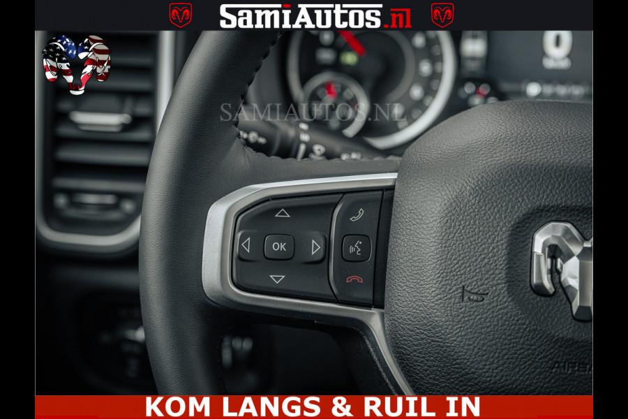 Dodge Ram SPORT | 5.7 V8 4x4 HEMI | PANORAMA DAK | GROOTSCHERM 12 INCH | LPG | Patriot Blue CREW CAB | DUBBELE CABINE | 5 PERSOONS | DC | VOORRAAD NR 2555 - 3325