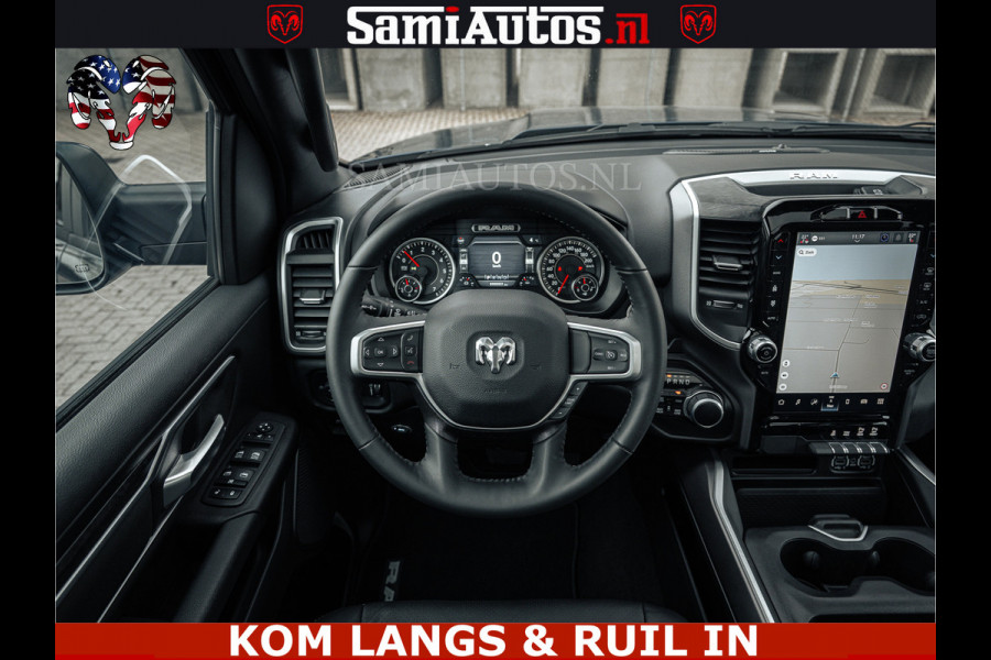 Dodge Ram SPORT | 5.7 V8 4x4 HEMI | PANORAMA DAK | GROOTSCHERM 12 INCH | LPG | Patriot Blue CREW CAB | DUBBELE CABINE | 5 PERSOONS | DC | VOORRAAD NR 2555 - 3325
