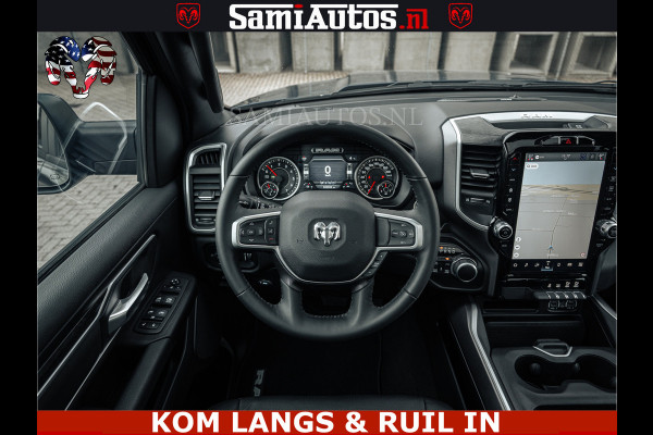 Dodge Ram SPORT | 5.7 V8 4x4 HEMI | PANORAMA DAK | GROOTSCHERM 12 INCH | LPG | Patriot Blue CREW CAB | DUBBELE CABINE | 5 PERSOONS | DC | VOORRAAD NR 2555 - 3325