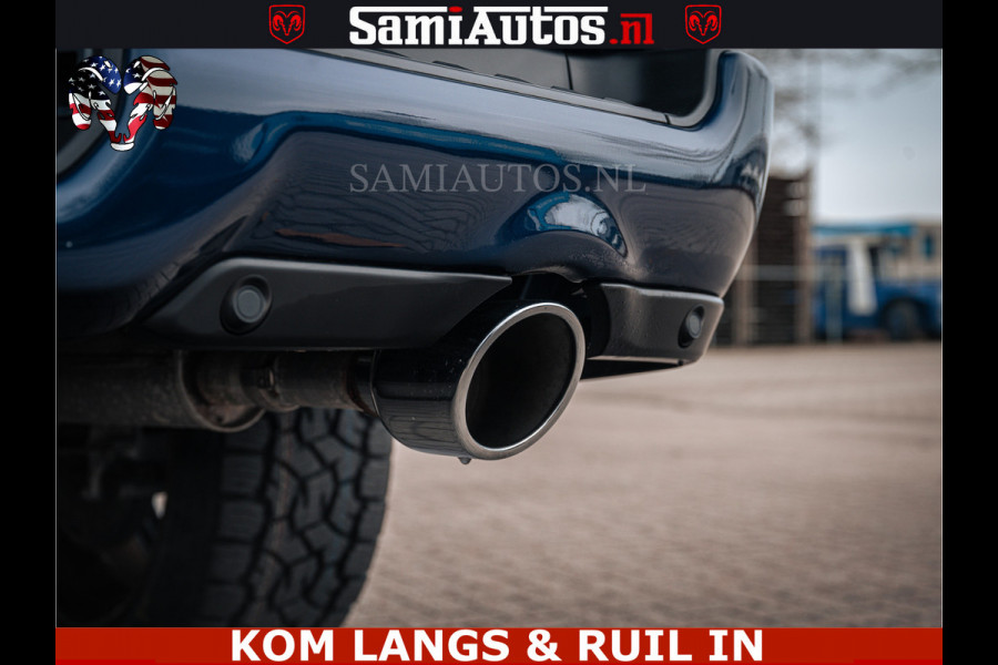 Dodge Ram SPORT | 5.7 V8 4x4 HEMI | PANORAMA DAK | GROOTSCHERM 12 INCH | LPG | Patriot Blue CREW CAB | DUBBELE CABINE | 5 PERSOONS | DC | VOORRAAD NR 2555 - 3325