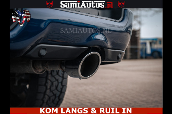 Dodge Ram SPORT | 5.7 V8 4x4 HEMI | PANORAMA DAK | GROOTSCHERM 12 INCH | LPG | Patriot Blue CREW CAB | DUBBELE CABINE | 5 PERSOONS | DC | VOORRAAD NR 2555 - 3325