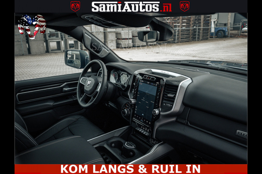 Dodge Ram SPORT | 5.7 V8 4x4 HEMI | PANORAMA DAK | GROOTSCHERM 12 INCH | LPG | Patriot Blue CREW CAB | DUBBELE CABINE | 5 PERSOONS | DC | VOORRAAD NR 2555 - 3325