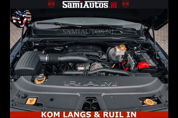 Dodge Ram SPORT | 5.7 V8 4x4 HEMI | PANORAMA DAK | GROOTSCHERM 12 INCH | LPG | Patriot Blue CREW CAB | DUBBELE CABINE | 5 PERSOONS | DC | VOORRAAD NR 2555 - 3325