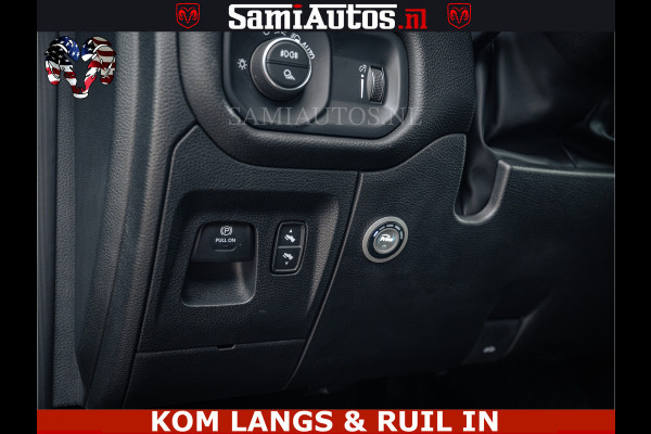 Dodge Ram SPORT | 5.7 V8 4x4 HEMI | PANORAMA DAK | GROOTSCHERM 12 INCH | LPG | Patriot Blue CREW CAB | DUBBELE CABINE | 5 PERSOONS | DC | VOORRAAD NR 2555 - 3325