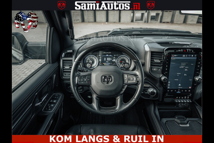 Dodge Ram LIMITED | 5.7 V8 HEMI 402PK | TUFF WIELEN | MEEST VOLLE LIMITED | PRACHTIGE KLEUR GRANITE CRYSTAL PEARL | CREW CAB | DUBBELE CABINE DC 5 PERSOONS | CREW CAB 5 PERSOONS | DUBBELE CABINE DC | MEEST ROYALE EN COMFORTABELE BEDRIJFSAUTO | HEAD-UP | LUCHTVERING | RONDOM CAMERA | MWK KLEP | PANORAMA DAK |