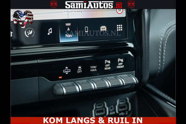Dodge Ram LIMITED | 5.7 V8 HEMI 402PK | TUFF WIELEN | MEEST VOLLE LIMITED | PRACHTIGE KLEUR GRANITE CRYSTAL PEARL | CREW CAB | DUBBELE CABINE DC 5 PERSOONS | CREW CAB 5 PERSOONS | DUBBELE CABINE DC | MEEST ROYALE EN COMFORTABELE BEDRIJFSAUTO | HEAD-UP | LUCHTVERING | RONDOM CAMERA | MWK KLEP | PANORAMA DAK |