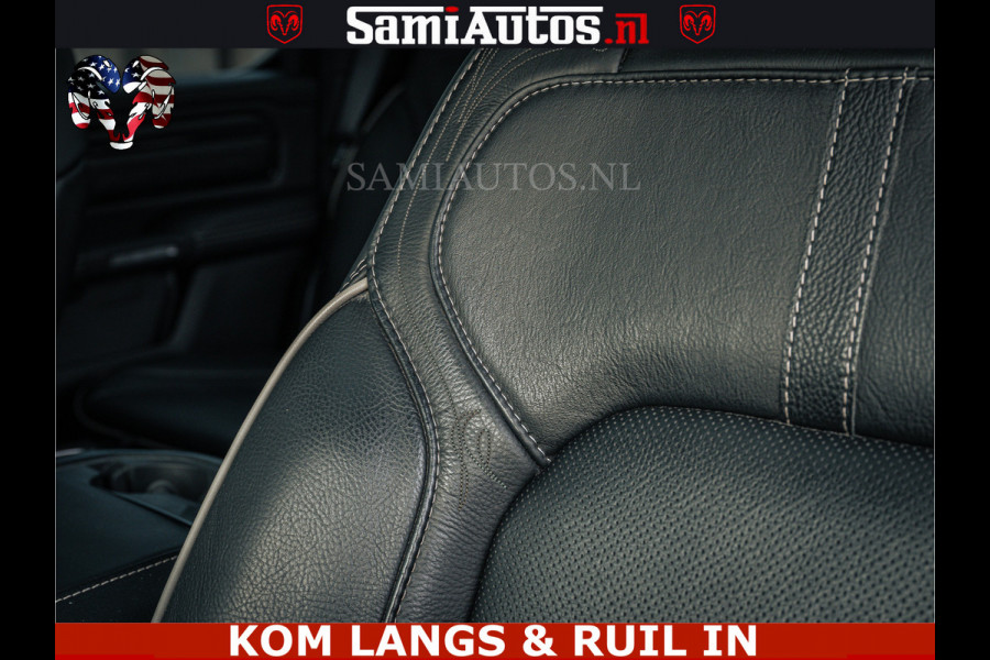 Dodge Ram LIMITED | 5.7 V8 HEMI 402PK | TUFF WIELEN | MEEST VOLLE LIMITED | PRACHTIGE KLEUR GRANITE CRYSTAL PEARL | CREW CAB | DUBBELE CABINE DC 5 PERSOONS | CREW CAB 5 PERSOONS | DUBBELE CABINE DC | MEEST ROYALE EN COMFORTABELE BEDRIJFSAUTO | HEAD-UP | LUCHTVERING | RONDOM CAMERA | MWK KLEP | PANORAMA DAK |