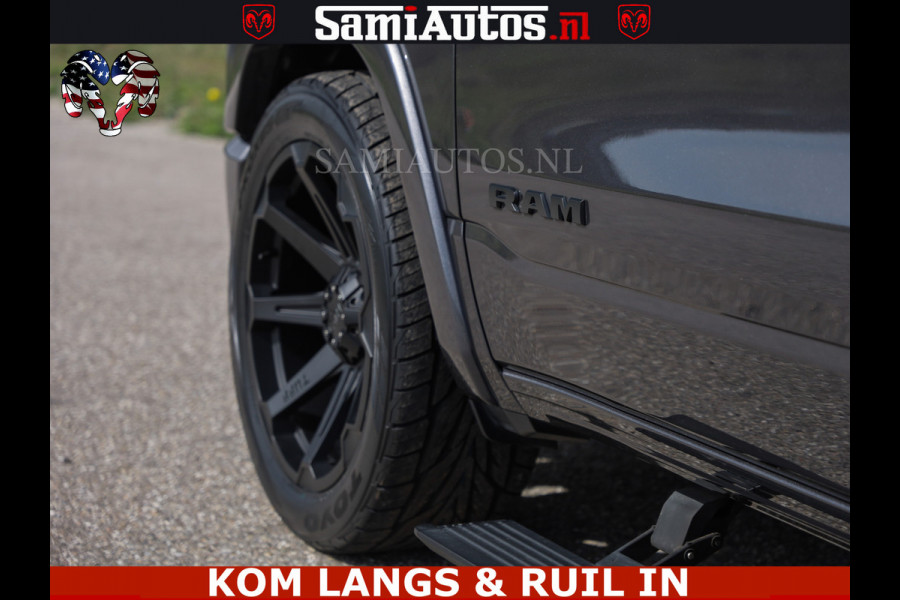 Dodge Ram LIMITED | 5.7 V8 HEMI 402PK | TUFF WIELEN | MEEST VOLLE LIMITED | PRACHTIGE KLEUR GRANITE CRYSTAL PEARL | CREW CAB | DUBBELE CABINE DC 5 PERSOONS | CREW CAB 5 PERSOONS | DUBBELE CABINE DC | MEEST ROYALE EN COMFORTABELE BEDRIJFSAUTO | HEAD-UP | LUCHTVERING | RONDOM CAMERA | MWK KLEP | PANORAMA DAK |
