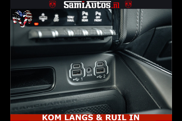 Dodge Ram LIMITED | 5.7 V8 HEMI 402PK | TUFF WIELEN | MEEST VOLLE LIMITED | PRACHTIGE KLEUR GRANITE CRYSTAL PEARL | CREW CAB | DUBBELE CABINE DC 5 PERSOONS | CREW CAB 5 PERSOONS | DUBBELE CABINE DC | MEEST ROYALE EN COMFORTABELE BEDRIJFSAUTO | HEAD-UP | LUCHTVERING | RONDOM CAMERA | MWK KLEP | PANORAMA DAK |