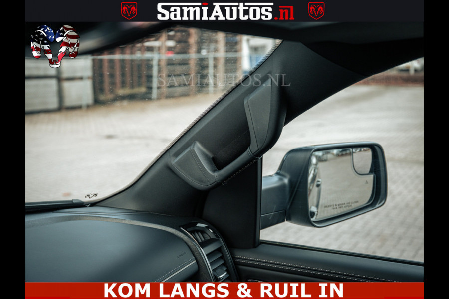 Dodge Ram LIMITED | 5.7 V8 HEMI 402PK | TUFF WIELEN | MEEST VOLLE LIMITED | PRACHTIGE KLEUR GRANITE CRYSTAL PEARL | CREW CAB | DUBBELE CABINE DC 5 PERSOONS | CREW CAB 5 PERSOONS | DUBBELE CABINE DC | MEEST ROYALE EN COMFORTABELE BEDRIJFSAUTO | HEAD-UP | LUCHTVERING | RONDOM CAMERA | MWK KLEP | PANORAMA DAK |