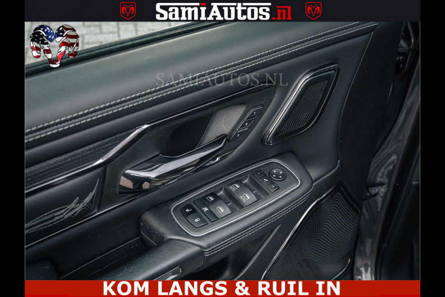 Dodge Ram LIMITED | 5.7 V8 HEMI 402PK | TUFF WIELEN | MEEST VOLLE LIMITED | PRACHTIGE KLEUR GRANITE CRYSTAL PEARL | CREW CAB | DUBBELE CABINE DC 5 PERSOONS | CREW CAB 5 PERSOONS | DUBBELE CABINE DC | MEEST ROYALE EN COMFORTABELE BEDRIJFSAUTO | HEAD-UP | LUCHTVERING | RONDOM CAMERA | MWK KLEP | PANORAMA DAK |
