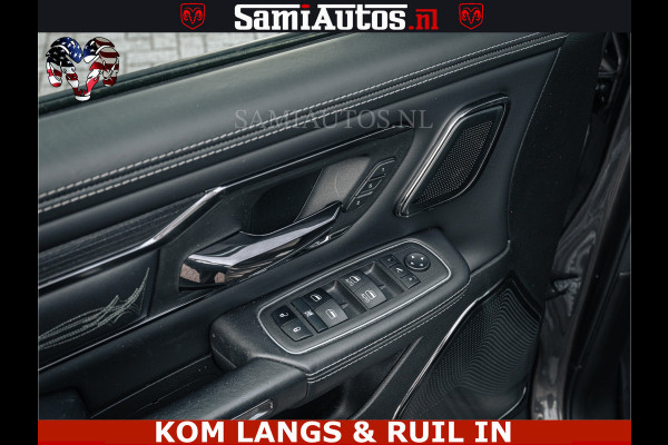 Dodge Ram LIMITED | 5.7 V8 HEMI 402PK | TUFF WIELEN | MEEST VOLLE LIMITED | PRACHTIGE KLEUR GRANITE CRYSTAL PEARL | CREW CAB | DUBBELE CABINE DC 5 PERSOONS | CREW CAB 5 PERSOONS | DUBBELE CABINE DC | MEEST ROYALE EN COMFORTABELE BEDRIJFSAUTO | HEAD-UP | LUCHTVERING | RONDOM CAMERA | MWK KLEP | PANORAMA DAK |