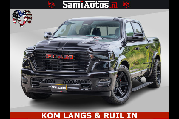 Dodge Ram 1500 Night Premium | Full Option | De Meest Luxe Pick-Up in zijn Klasse | Comfortabele Dubbele Cabine met Royale 5 Zitplaatsen | BPM vrij | Nu Leverbaar uit Voorraad | Voorraad Nr 2287 - 3384