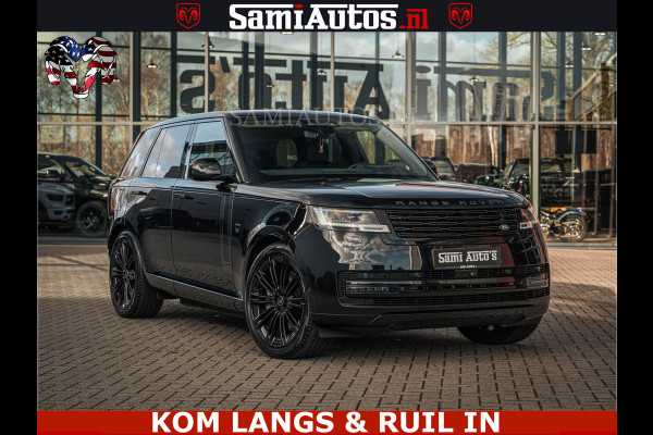 Land Rover Range Rover P550e 551 PK GARANTIE TOT 14-03-2029 | ACHTERAS BESTURING | SOFT CLOSE | HEAD-UP | FACELIFT MODEL | 23 INCH VELGEN | PANORAMADAK | STUURVERWARMING | STOEL KOELING | Incl btw | Fabrieksgarantie tot 14-03-2029 – Geniet van gemoedsrust met uitgebreide dekking tot deze datum.