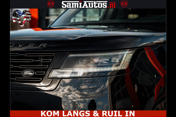 Land Rover Range Rover P550e 551 PK GARANTIE TOT 14-03-2029 | ACHTERAS BESTURING | SOFT CLOSE | HEAD-UP | FACELIFT MODEL | 23 INCH VELGEN | PANORAMADAK | STUURVERWARMING | STOEL KOELING | Incl btw | Fabrieksgarantie tot 14-03-2029 – Geniet van gemoedsrust met uitgebreide dekking tot deze datum.
