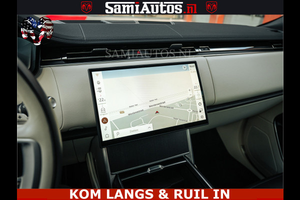 Land Rover Range Rover P550e 551 PK GARANTIE TOT 14-03-2029 | ACHTERAS BESTURING | SOFT CLOSE | HEAD-UP | FACELIFT MODEL | 23 INCH VELGEN | PANORAMADAK | STUURVERWARMING | STOEL KOELING | Incl btw | Fabrieksgarantie tot 14-03-2029 – Geniet van gemoedsrust met uitgebreide dekking tot deze datum.