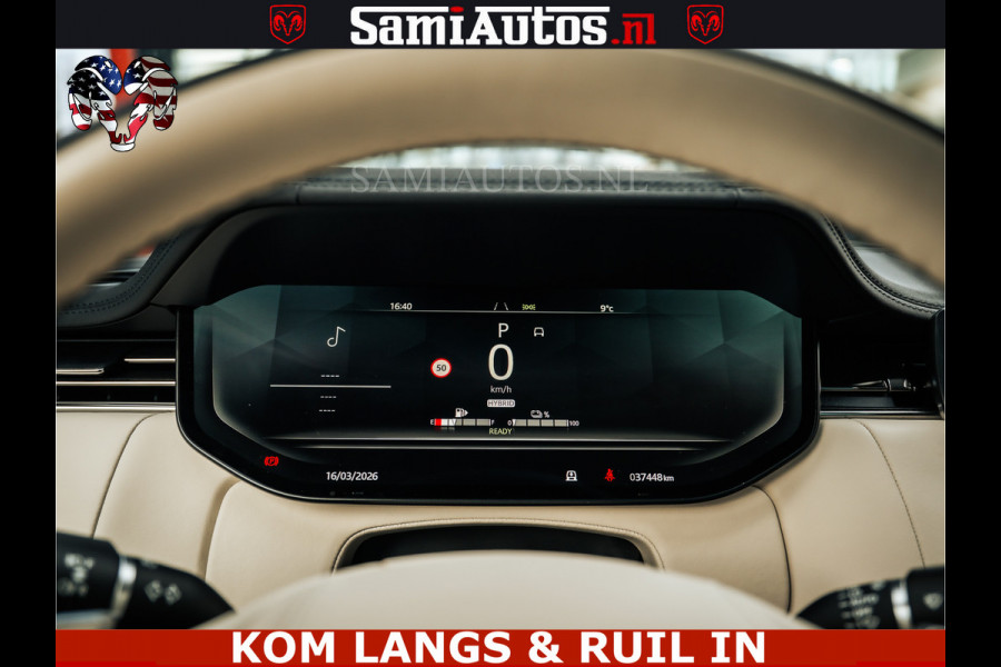 Land Rover Range Rover P550e 551 PK GARANTIE TOT 14-03-2029 | ACHTERAS BESTURING | SOFT CLOSE | HEAD-UP | FACELIFT MODEL | 23 INCH VELGEN | PANORAMADAK | STUURVERWARMING | STOEL KOELING | Incl btw | Fabrieksgarantie tot 14-03-2029 – Geniet van gemoedsrust met uitgebreide dekking tot deze datum.