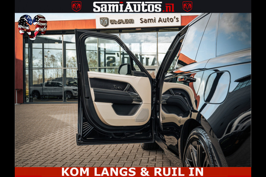 Land Rover Range Rover P550e 551 PK GARANTIE TOT 14-03-2029 | ACHTERAS BESTURING | SOFT CLOSE | HEAD-UP | FACELIFT MODEL | 23 INCH VELGEN | PANORAMADAK | STUURVERWARMING | STOEL KOELING | Incl btw | Fabrieksgarantie tot 14-03-2029 – Geniet van gemoedsrust met uitgebreide dekking tot deze datum.