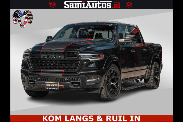 Dodge Ram HULK | Limited Night H.O 540HP 706Nm | Massage + Full Option | De Meest Luxe en Volle Pick-Up in zijn Klasse | Hulk Pack is meer Comfortabele Dubbele Cabine met Royale 5 Zitplaatsen | BPM vrij | Nu Leverbaar uit Voorraad | Voorraad Nr 2357 - 5182
