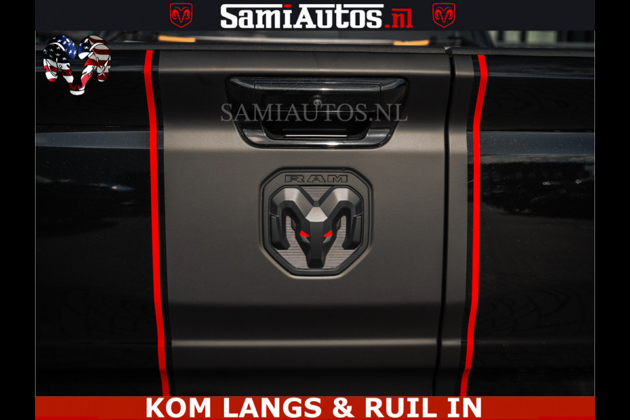 Dodge Ram HULK | Limited Night H.O 540HP 706Nm | Massage + Full Option | De Meest Luxe en Volle Pick-Up in zijn Klasse | Hulk Pack is meer Comfortabele Dubbele Cabine met Royale 5 Zitplaatsen | BPM vrij | Nu Leverbaar uit Voorraad | Voorraad Nr 2357 - 5182