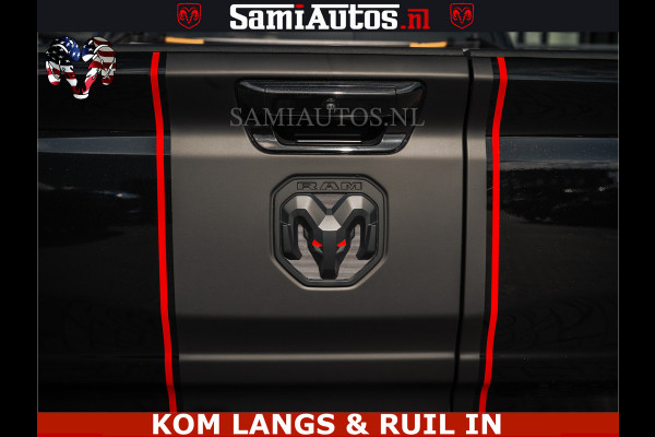 Dodge Ram HULK | Limited Night H.O 540HP 706Nm | Massage + Full Option | De Meest Luxe en Volle Pick-Up in zijn Klasse | Hulk Pack is meer Comfortabele Dubbele Cabine met Royale 5 Zitplaatsen | BPM vrij | Nu Leverbaar uit Voorraad | Voorraad Nr 2357 - 5182