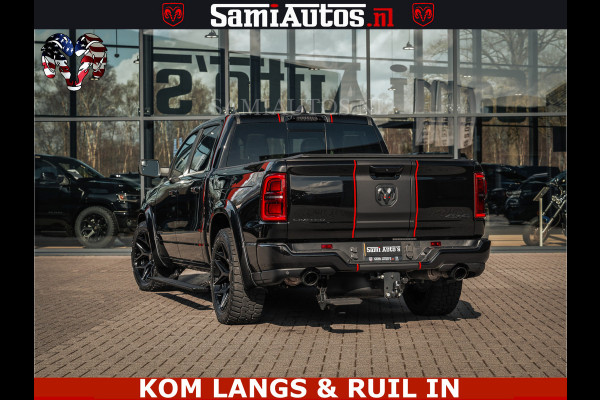Dodge Ram HULK | Limited Night H.O 540HP 706Nm | Massage + Full Option | De Meest Luxe en Volle Pick-Up in zijn Klasse | Hulk Pack is meer Comfortabele Dubbele Cabine met Royale 5 Zitplaatsen | BPM vrij | Nu Leverbaar uit Voorraad | Voorraad Nr 2357 - 5182