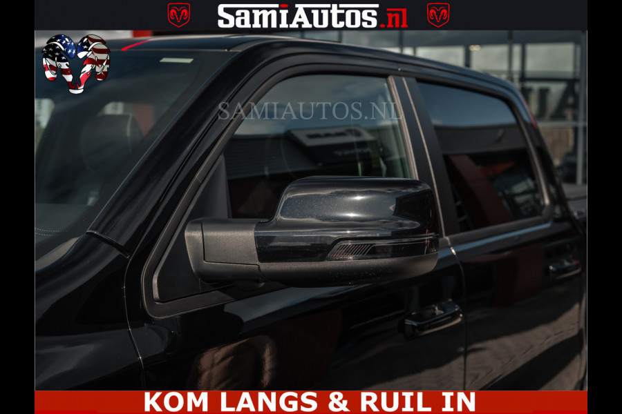 Dodge Ram HULK | Limited Night H.O 540HP 706Nm | Massage + Full Option | De Meest Luxe en Volle Pick-Up in zijn Klasse | Hulk Pack is meer Comfortabele Dubbele Cabine met Royale 5 Zitplaatsen | BPM vrij | Nu Leverbaar uit Voorraad | Voorraad Nr 2357 - 5182