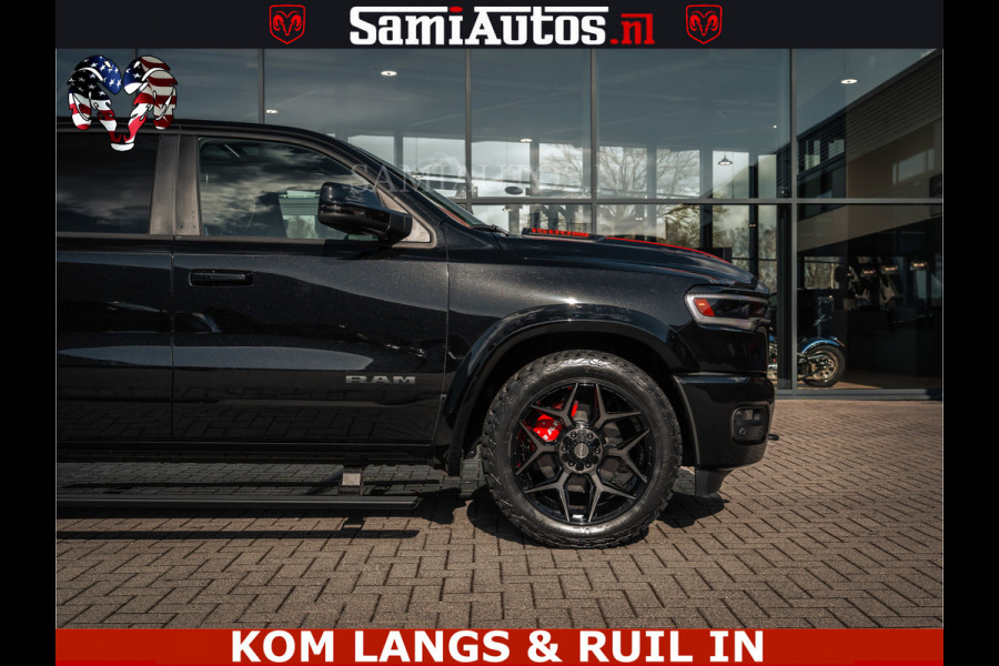 Dodge Ram HULK | Limited Night H.O 540HP 706Nm | Massage + Full Option | De Meest Luxe en Volle Pick-Up in zijn Klasse | Hulk Pack is meer Comfortabele Dubbele Cabine met Royale 5 Zitplaatsen | BPM vrij | Nu Leverbaar uit Voorraad | Voorraad Nr 2357 - 5182