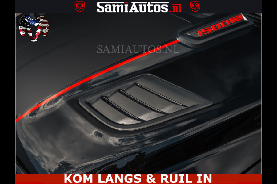 Dodge Ram HULK | Limited Night H.O 540HP 706Nm | Massage + Full Option | De Meest Luxe en Volle Pick-Up in zijn Klasse | Hulk Pack is meer Comfortabele Dubbele Cabine met Royale 5 Zitplaatsen | BPM vrij | Nu Leverbaar uit Voorraad | Voorraad Nr 2357 - 5182