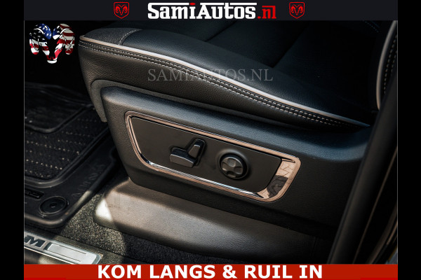 Dodge Ram HULK | Limited Night H.O 540HP 706Nm | Massage + Full Option | De Meest Luxe en Volle Pick-Up in zijn Klasse | Hulk Pack is meer Comfortabele Dubbele Cabine met Royale 5 Zitplaatsen | BPM vrij | Nu Leverbaar uit Voorraad | Voorraad Nr 2357 - 5182