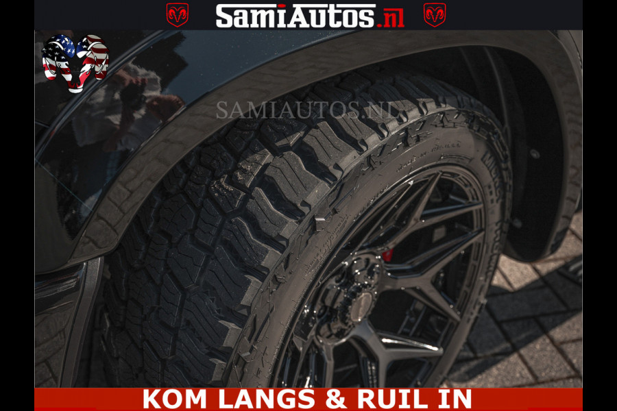 Dodge Ram HULK | Limited Night H.O 540HP 706Nm | Massage + Full Option | De Meest Luxe en Volle Pick-Up in zijn Klasse | Hulk Pack is meer Comfortabele Dubbele Cabine met Royale 5 Zitplaatsen | BPM vrij | Nu Leverbaar uit Voorraad | Voorraad Nr 2357 - 5182