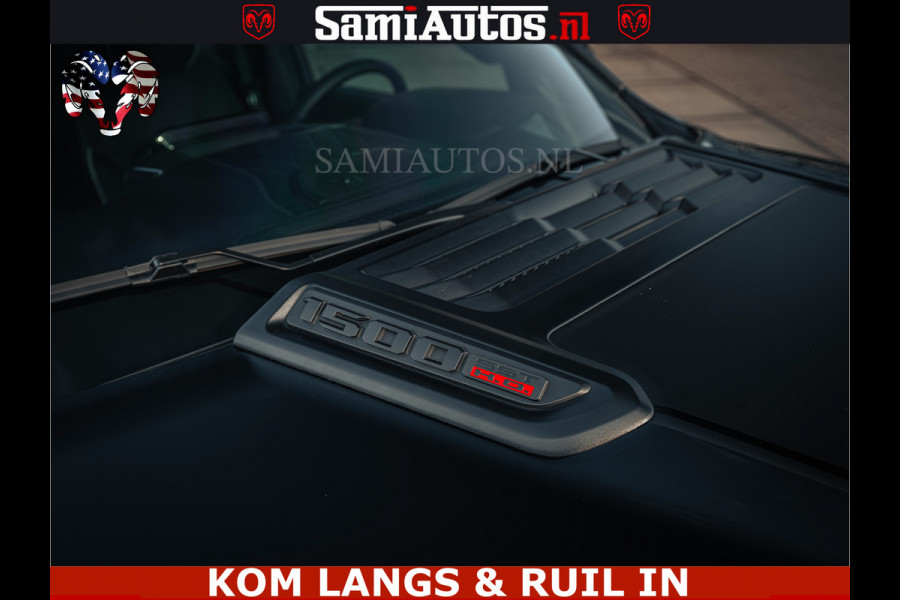 Dodge Ram Limited H.O 540PK 706Nm | Massage + Full Option | De Meest Luxe en Volle Pick-Up in zijn Klasse | Comfortabele Dubbele Cabine met Royale 5 Zitplaatsen | BPM vrij | Nu Leverbaar uit Voorraad | Voorraad Nr 2326 - 5169