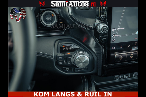 Dodge Ram Limited H.O 540PK 706Nm | Massage + Full Option | De Meest Luxe en Volle Pick-Up in zijn Klasse | Comfortabele Dubbele Cabine met Royale 5 Zitplaatsen | BPM vrij | Nu Leverbaar uit Voorraad | Voorraad Nr 2326 - 5169