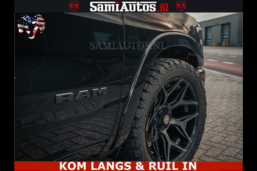 Dodge Ram Limited H.O 540PK 706Nm | Massage + Full Option | De Meest Luxe en Volle Pick-Up in zijn Klasse | Comfortabele Dubbele Cabine met Royale 5 Zitplaatsen | BPM vrij | Nu Leverbaar uit Voorraad | Voorraad Nr 2326 - 5169