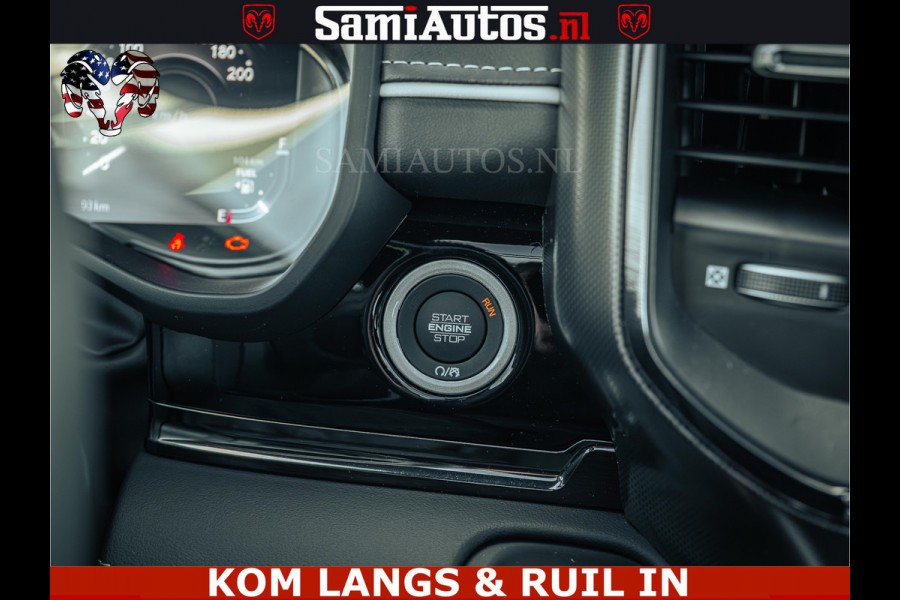 Dodge Ram Limited H.O 540PK 706Nm | Massage + Full Option | De Meest Luxe en Volle Pick-Up in zijn Klasse | Comfortabele Dubbele Cabine met Royale 5 Zitplaatsen | BPM vrij | Nu Leverbaar uit Voorraad | Voorraad Nr 2326 - 5169
