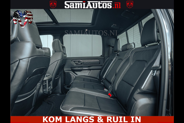 Dodge Ram Limited H.O 540PK 706Nm | Massage + Full Option | De Meest Luxe en Volle Pick-Up in zijn Klasse | Comfortabele Dubbele Cabine met Royale 5 Zitplaatsen | BPM vrij | Nu Leverbaar uit Voorraad | Voorraad Nr 2326 - 5169