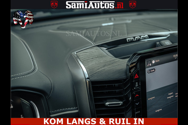 Dodge Ram Limited H.O 540PK 706Nm | Massage + Full Option | De Meest Luxe en Volle Pick-Up in zijn Klasse | Comfortabele Dubbele Cabine met Royale 5 Zitplaatsen | BPM vrij | Nu Leverbaar uit Voorraad | Voorraad Nr 2326 - 5169