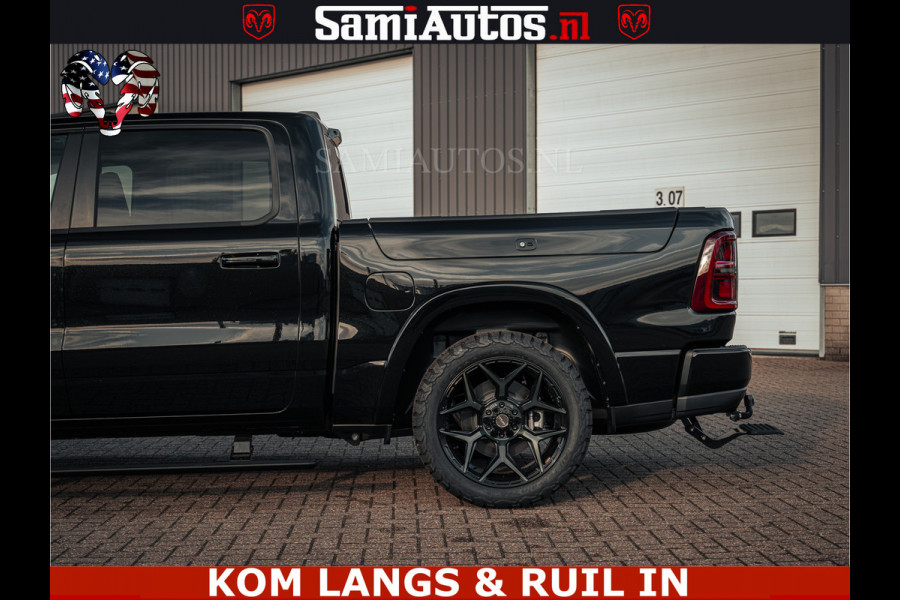 Dodge Ram Limited H.O 540PK 706Nm | Massage + Full Option | De Meest Luxe en Volle Pick-Up in zijn Klasse | Comfortabele Dubbele Cabine met Royale 5 Zitplaatsen | BPM vrij | Nu Leverbaar uit Voorraad | Voorraad Nr 2326 - 5169