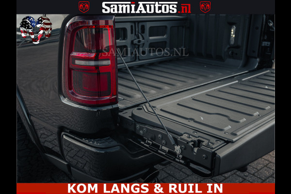 Dodge Ram Limited H.O 540PK 706Nm | Massage + Full Option | De Meest Luxe en Volle Pick-Up in zijn Klasse | Comfortabele Dubbele Cabine met Royale 5 Zitplaatsen | BPM vrij | Nu Leverbaar uit Voorraad | Voorraad Nr 2326 - 5169