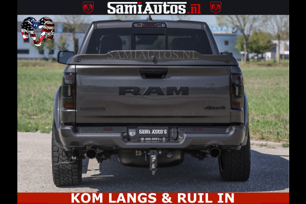 Dodge Ram HULK PACK | 360 CAMERA | ADAPTIVE CRUSE | PANODAK | VOLLE UITVOERING | LARAMIE NIGHT | 5.7 V8 HEMI 402PK 4x4 | CREWCAB 5 PERSOONS | GRIJSKENTEKEN | Granite Crystal Metallic Mijn Voorraad Nr 1998 - 24130