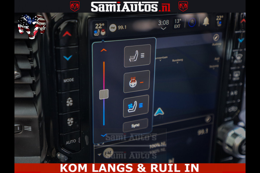 Dodge Ram HULK PACK | 360 CAMERA | ADAPTIVE CRUSE | PANODAK | VOLLE UITVOERING | LARAMIE NIGHT | 5.7 V8 HEMI 402PK 4x4 | CREWCAB 5 PERSOONS | GRIJSKENTEKEN | Granite Crystal Metallic Mijn Voorraad Nr 1998 - 24130
