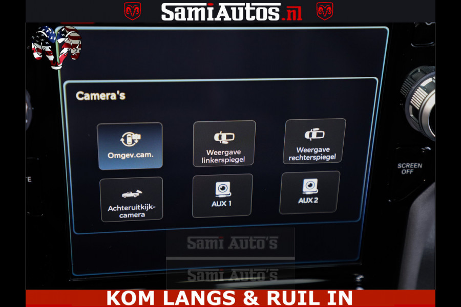 Dodge Ram HULK PACK | 360 CAMERA | ADAPTIVE CRUSE | PANODAK | VOLLE UITVOERING | LARAMIE NIGHT | 5.7 V8 HEMI 402PK 4x4 | CREWCAB 5 PERSOONS | GRIJSKENTEKEN | Granite Crystal Metallic Mijn Voorraad Nr 1998 - 24130