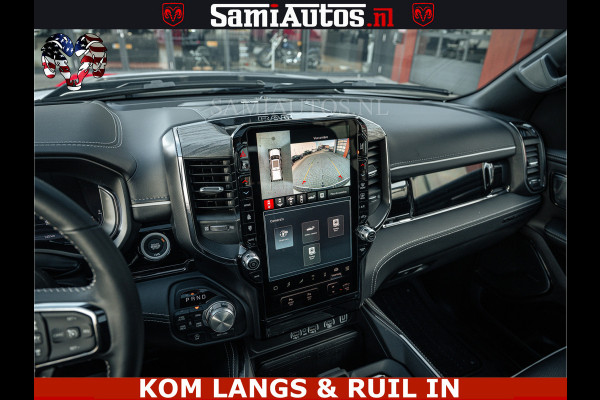 Dodge Ram Limited Night High Output 540HP 706Nm | Massage + Full Option | De Meest Luxe en Volle Pick-Up in zijn Klasse | Comfortabele Dubbele Cabine met Royale 5 Zitplaatsen | BPM vrij | Nu Leverbaar uit Voorraad | Voorraad Nr 2351 - 7478