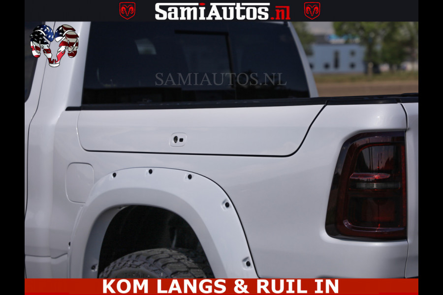 Dodge Ram Limited Night High Output 540HP 706Nm | Massage + Full Option | De Meest Luxe en Volle Pick-Up in zijn Klasse | Comfortabele Dubbele Cabine met Royale 5 Zitplaatsen | BPM vrij | Nu Leverbaar uit Voorraad | Voorraad Nr 2351 - 7478