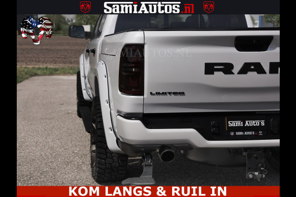 Dodge Ram Limited Night High Output 540HP 706Nm | Massage + Full Option | De Meest Luxe en Volle Pick-Up in zijn Klasse | Comfortabele Dubbele Cabine met Royale 5 Zitplaatsen | BPM vrij | Nu Leverbaar uit Voorraad | Voorraad Nr 2351 - 7478