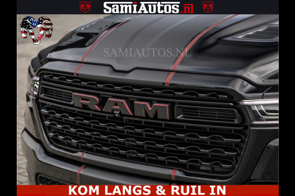 Dodge Ram Limited H.O 540HP 706Nm | Massage + Full Option | De Meest Luxe en Volle Pick-Up in zijn Klasse | Comfortabele Dubbele Cabine met Royale 5 Zitplaatsen | BPM vrij | Nu Leverbaar uit Voorraad | Voorraad Nr 2304 - 8540