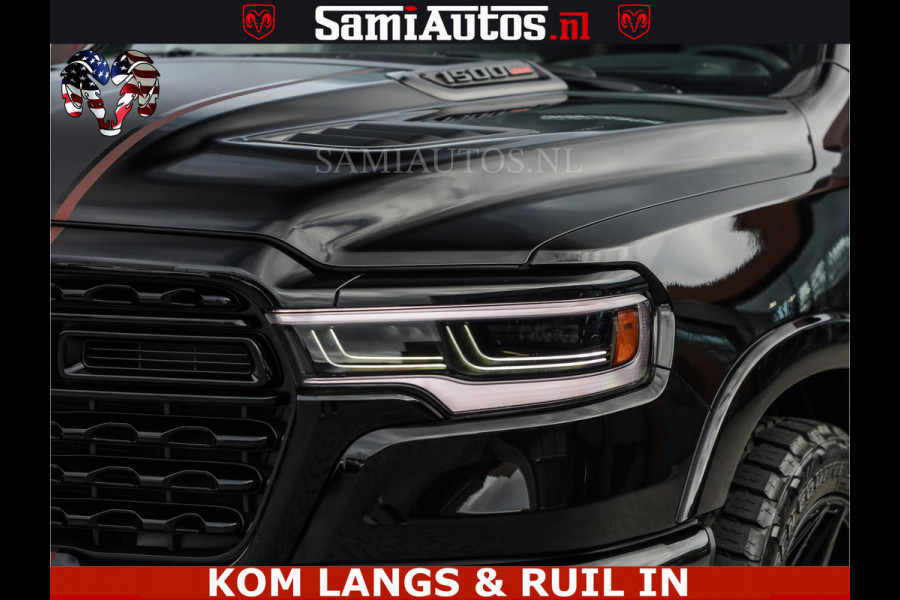 Dodge Ram Limited H.O 540HP 706Nm | Massage + Full Option | De Meest Luxe en Volle Pick-Up in zijn Klasse | Comfortabele Dubbele Cabine met Royale 5 Zitplaatsen | BPM vrij | Nu Leverbaar uit Voorraad | Voorraad Nr 2304 - 8540
