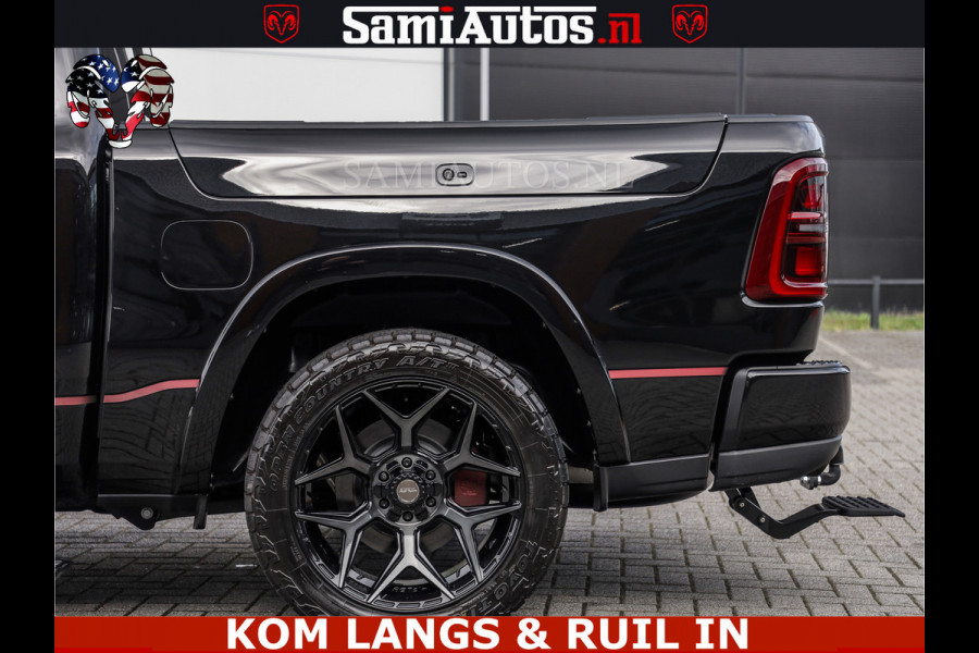Dodge Ram Limited H.O 540HP 706Nm | Massage + Full Option | De Meest Luxe en Volle Pick-Up in zijn Klasse | Comfortabele Dubbele Cabine met Royale 5 Zitplaatsen | BPM vrij | Nu Leverbaar uit Voorraad | Voorraad Nr 2304 - 8540